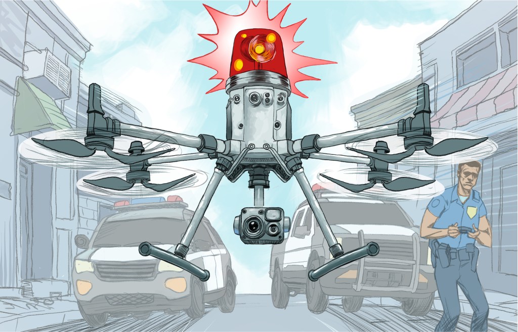 După un deceniu de utilizare a dronelor de către forțele de ordine în zona Bay Area, Alameda County adoptă o tehnologie de generație nouă