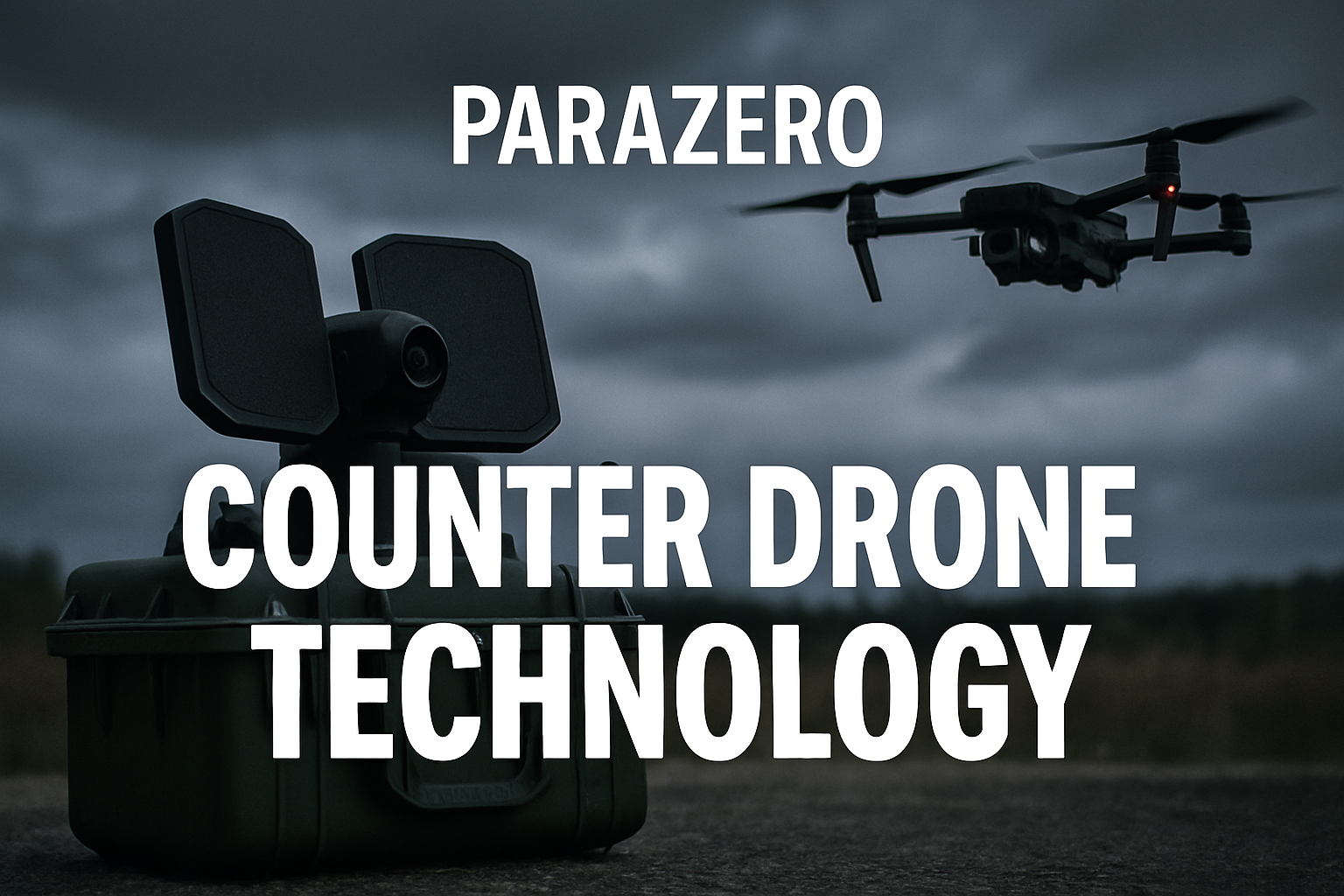 Piața anti-drone de 12,24 miliarde dolari ParaZero selectată de o entitate de apărare pentru tehnologia sa C-UAS esențială de securitate