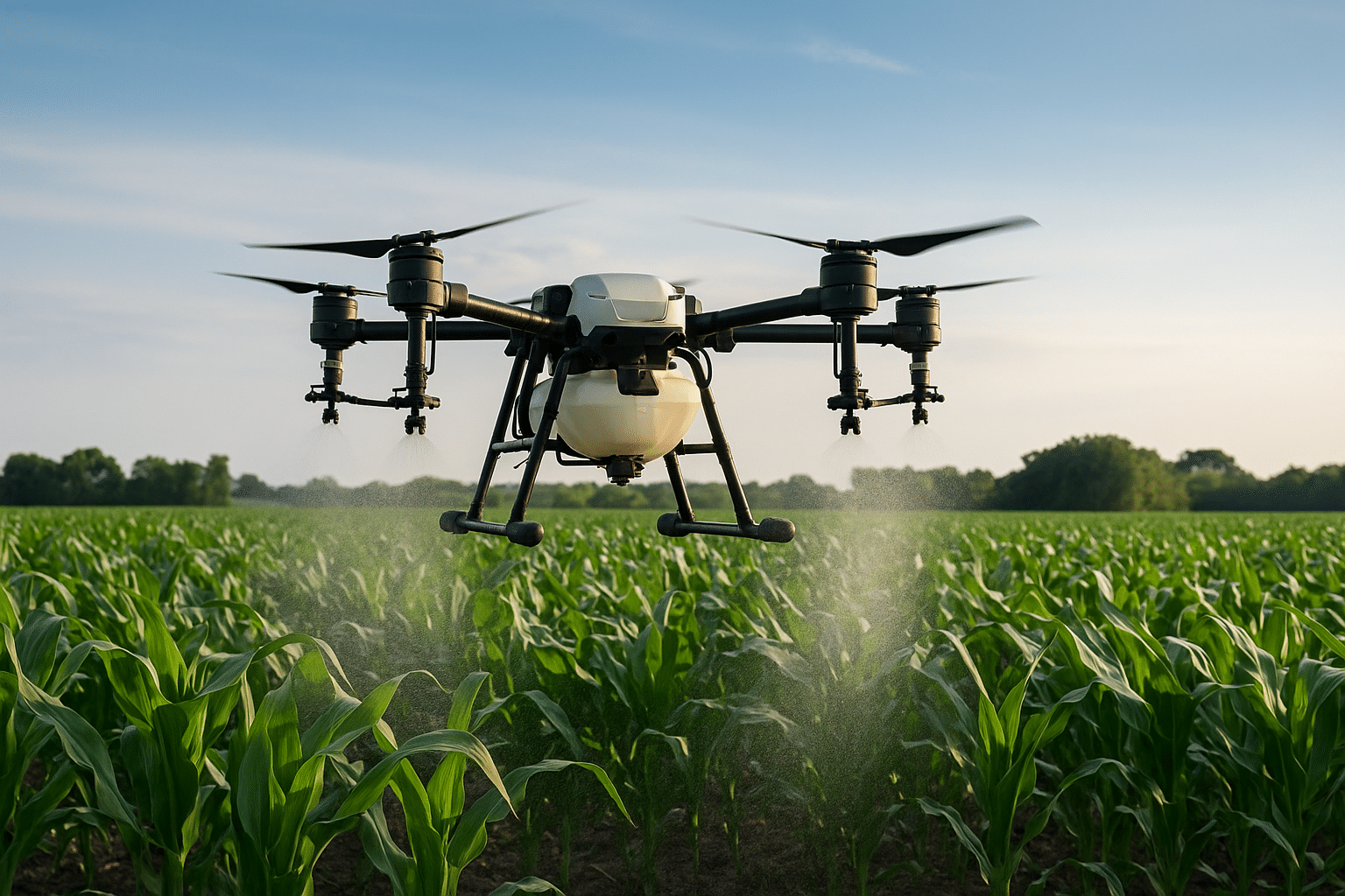 Drone agricole pentru stropit: avantaje și recomandări